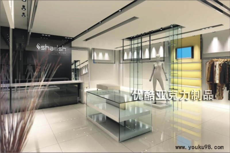 服裝專賣店道具裝修 服裝專賣店道具裝修