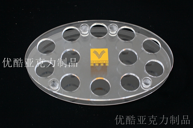 上海有機(jī)玻璃加工化妝品架