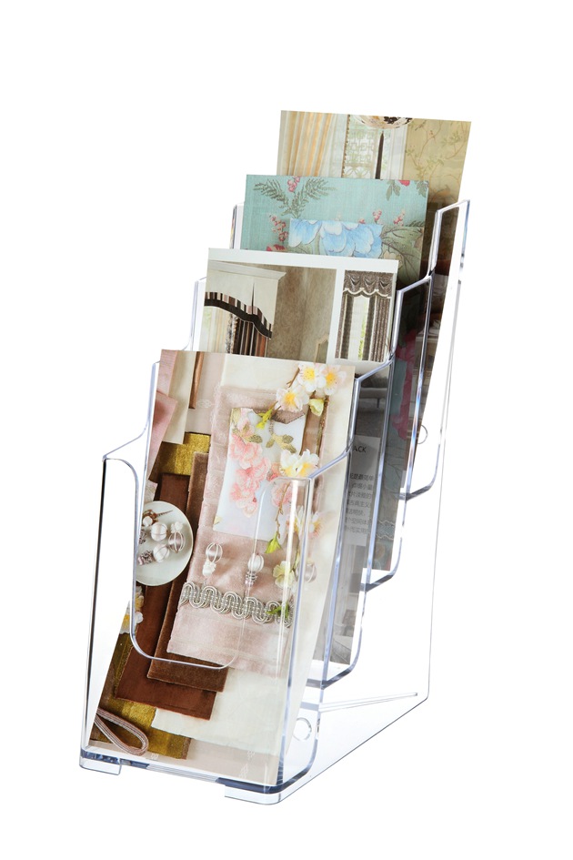 1/3A4 四層亞克力展架 77701