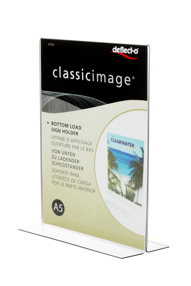 A5雙面有機玻璃價格牌47901