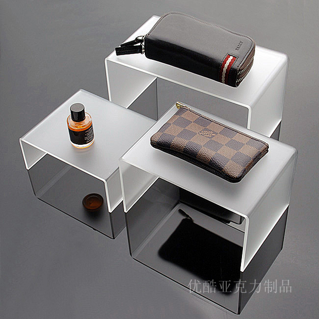 有機玻璃制品磨砂板展示架