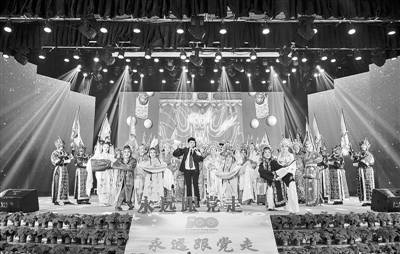 銀齡華章映初心——敬老助老原創(chuàng)文藝作品匯報演出側記